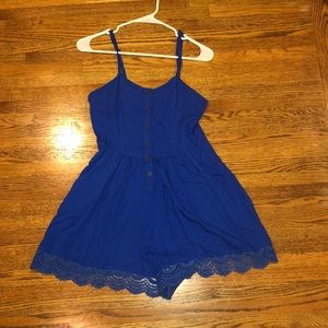 Blue Romper